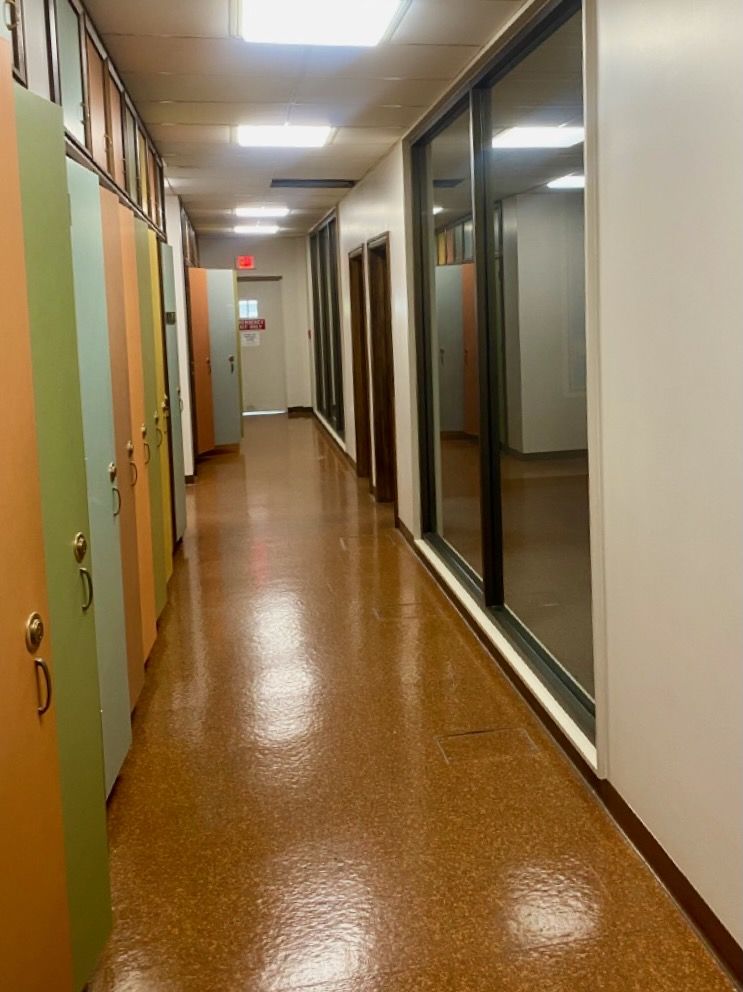 Interior - Third Level Lockers / Hallway